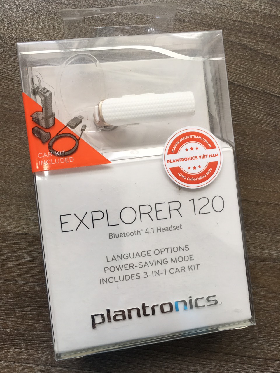 Troosteloos paus Watt Tai nghe Bluetooth Nhét Tai Plantronics Explorer 120 - Hàng chính hãng